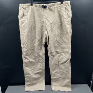Gramicci Pants Mens XL Khaki Beige Vintage G Series Climbing Outdoor Cotton